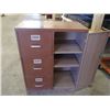 Image 3 : 29" x 16" x 38" 3 Drawer, 3 Shelf Cabinet