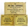 Image 1 : BOX LOT VINTAGE RIFLE ROUNDS