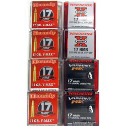 HORNADY & WINCHESTER 17 HMR AMMO