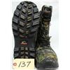 Image 1 : 1 PAIR MOSSY OAK BOOTS, SIZE 10