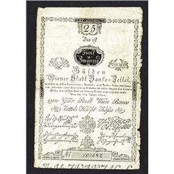 Wiener Stadt Banco. 1800 Issue.