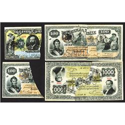 Chile note fragments.