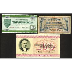 Faeroerne and Forayar issues.