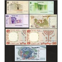 Bank of Israel. 1960-78 Issues.