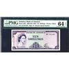 Image 1 : Bank of Jamaica, L.1960 (ND 1964) Issued Banknote.