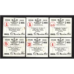 Keeling Cocos Islands, 1902 Issue.