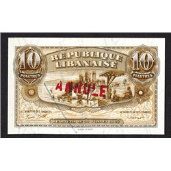 Republique Libanaise. 1944 Issue.
