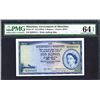 Image 1 : Government of Mauritius, ND (1954) Issue Banknote