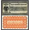 Image 1 : Banco Nacional Mexicano. 1882 Issue Proof Banknote..