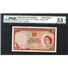 Image 1 : Bank of Rhodesia and Nyasaland, 1956-61 Specimen banknote.