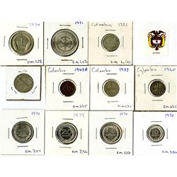 Colombia Group Coin  lot