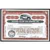 Image 1 : Chicago Yellow Cab Company, Inc., 1916 Specimen Stock Certificate.