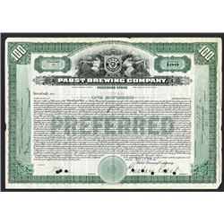 Pabst Brewing Co. 1910.