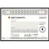 Image 1 : Apple Computer, Inc., 1988 Specimen Stock Certificate.