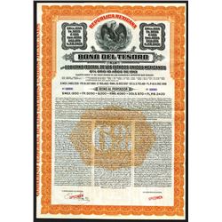 Bono Del Tesoro Specimen Bond.