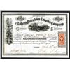 Image 1 : Roberts Petroleum Torpedo Co., 1865 Stock Certificate Signed by Roberts - Pioneer Fracking Company.