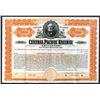 Image 1 : Central Pacific Railroad Co. 1899 Specimen Registered Bond.