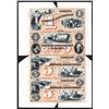 Image 1 : Pioneer Association Uncut Sheet of 4 Proprietary Proofs.