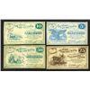Image 1 : Summit County Bank. 1862 Obsolete Scrip Note Group.