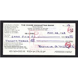 Viet Nam War Era Serviceman's Check