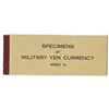 Image 2 : Military Currency. 1946 ND Issue Specimen Book.