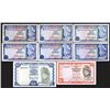 Image 1 : Bank Negara Malaysia, Banknote Group of 8 Notes from 1967 to 1976 Issues.