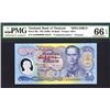 Image 1 : Bank of Thailand, ND (1966) Specimen Polymer  "Commemorative" Banknote.