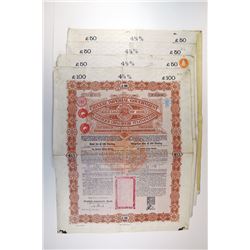 Chinese Imperial Government 4-1/2% Gold Loan of 1898. Deutsche-Asiatische Bank.