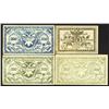 Image 1 : Russia, 1920, Quartet of Issued Notes from Chita