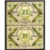 Image 2 : North Caucasus Soviet Socialist Republic, 1918 Issue Banknote Pair.