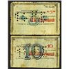 Image 1 : Vladikavkaz Government Bank, 1920 ND Issue Pair.