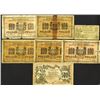 Image 1 : Government Bank, Orenburg 1917 & 1918 Currency Tokens Issue Assortment.