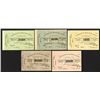 Image 1 : Transcaucasian S.S.R.R. Railroad, 1920 ND Exchange Tokens Issue Group.