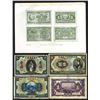 Image 1 : Pogrebetsky Plate Note Quartet from his Historic 1929 Banknote Book.