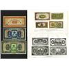 Image 1 : Pogrebetsky Plate Note Trio from his Historic 1929 Banknote Book.