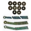 Image 1 : China - Ming Hong Wu, 1368 Dated Cash Copper and Knife Coin Assortment.