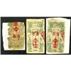 Image 1 : Kwang Sing Company / Heilungchiang, 1919 Tiao Issue Trio with Notes By Pogrebetsky.