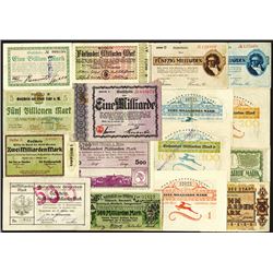 German Inflation issues. 1923.