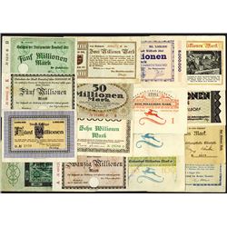 German Inflation issues. 1923.