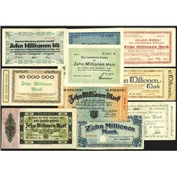 German Inflation issues. 1923.