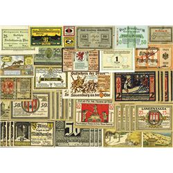 Group of Notgeld Issues.