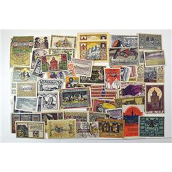 Notgeld group, ca.1921 Issues.