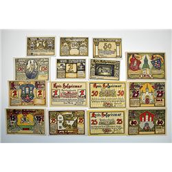 Notgeld group. Hofgeismar.