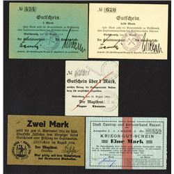 World War I era emergency scrip. 1914.