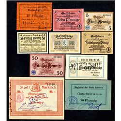 World War I era emergency scrip. 1917