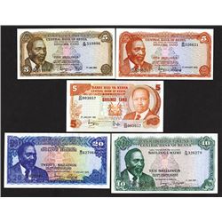 Central Bank of Kenya. 1969-81 Issues.