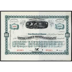 Little Chief Mining Co., Fryer Hill, Leadville Specimen.