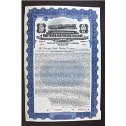 Texas & Pacific Railway Co. 1927.