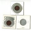Image 1 : Two encased cents, Military Post Exchange token.