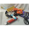 Image 1 : BOX LOT MIXED TOOLS FIRE EXT AND MORE